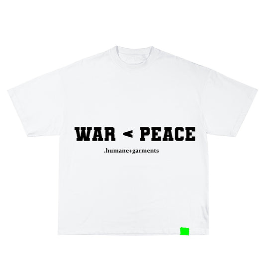 White War < Peace tee
